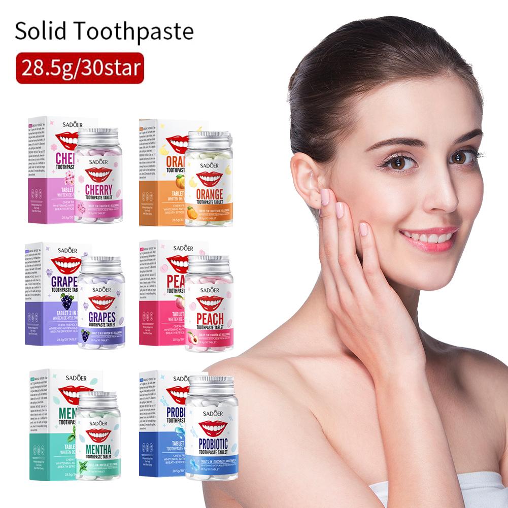 Mint Solid Toothpaste Tablets  - Teeth Whitening Cream ulasan dan harga