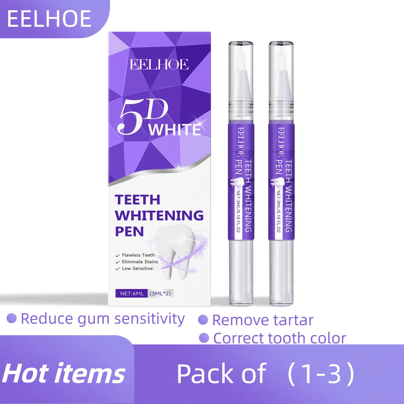 Teeth Whitening Pen Teeth Gel  - Whitening Pen Bleach ulasan dan harga